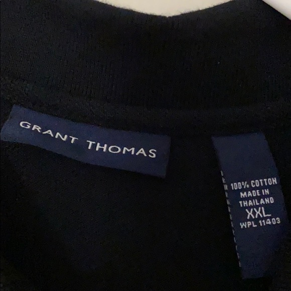 grant thomas black polo shirt size: XXL - Picture 5 of 8